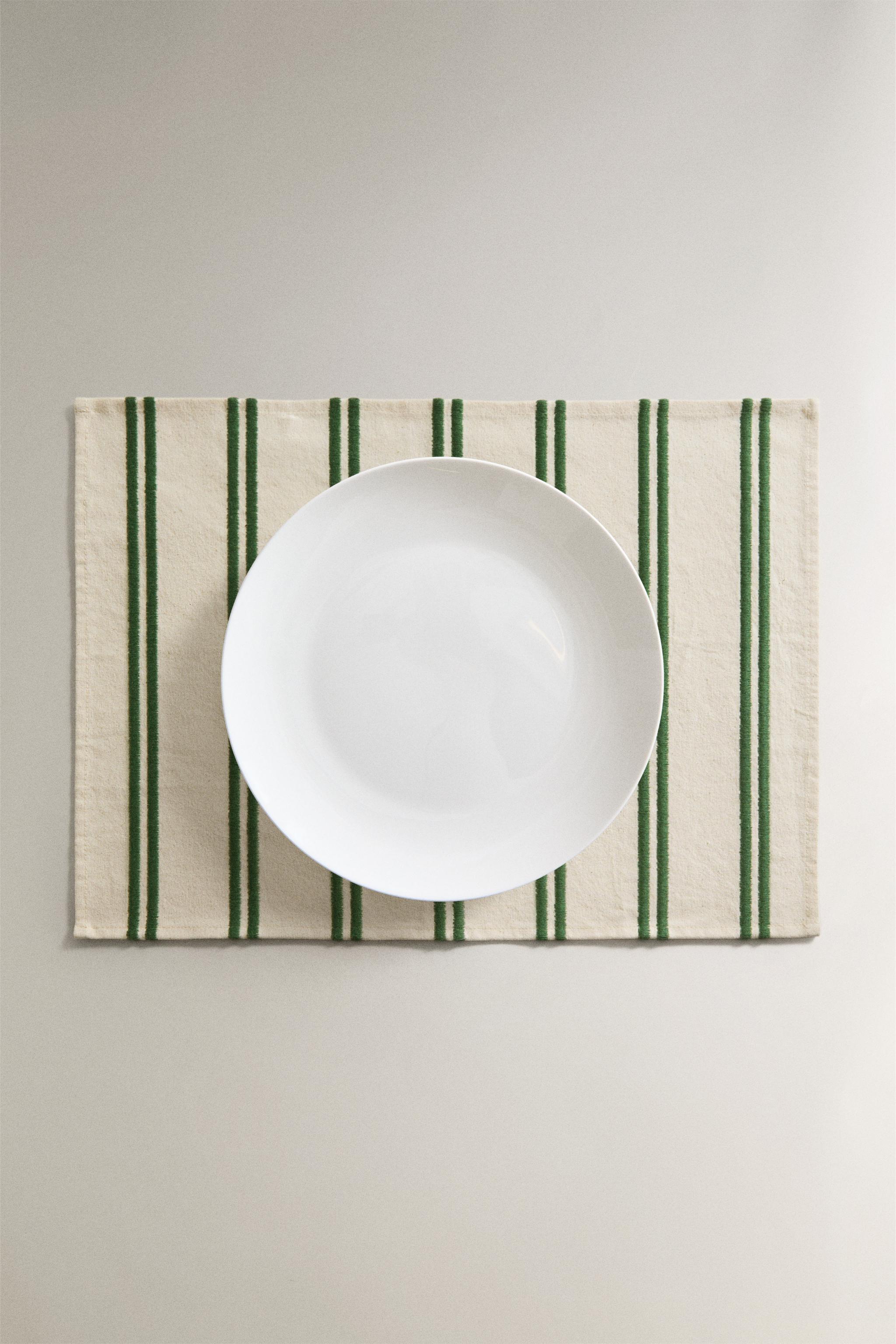 STRIPED COTTON PLACEMAT